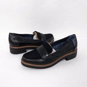 Dr. Scholl's Size 8.5M Womens Grow Up Slip-on Loafers in Black